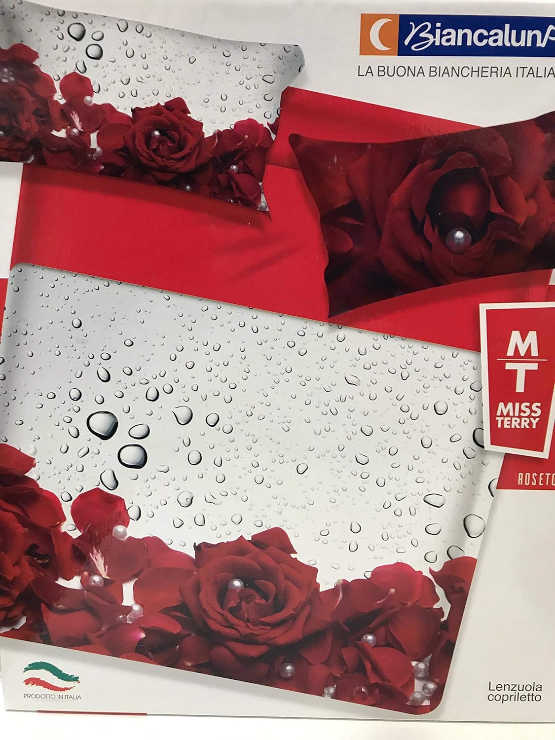 BIANCALUNA Lenzuolo Roseto - Home Shopping Italia