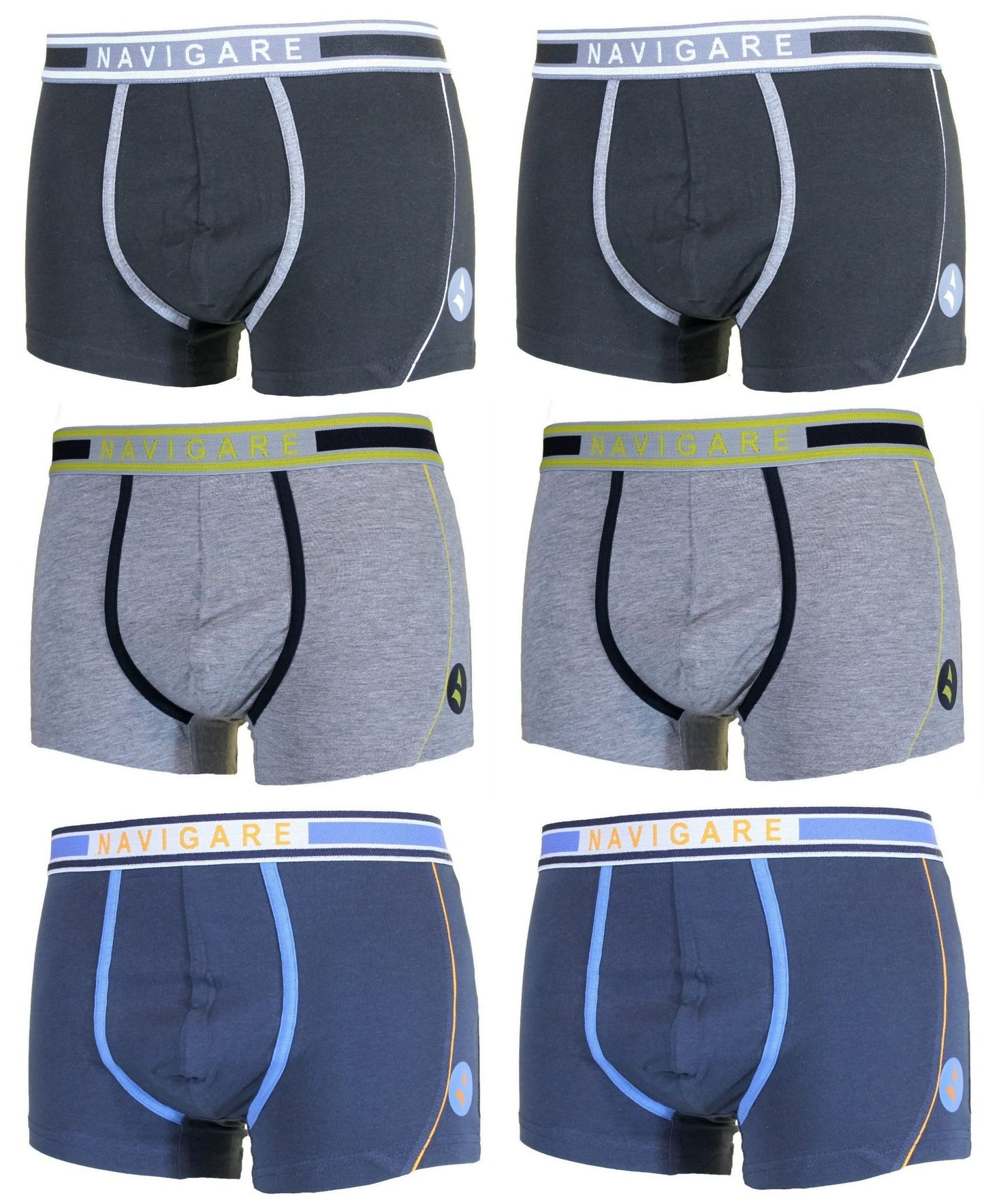 Navigare Boxer (Pacco da 6) Uomo