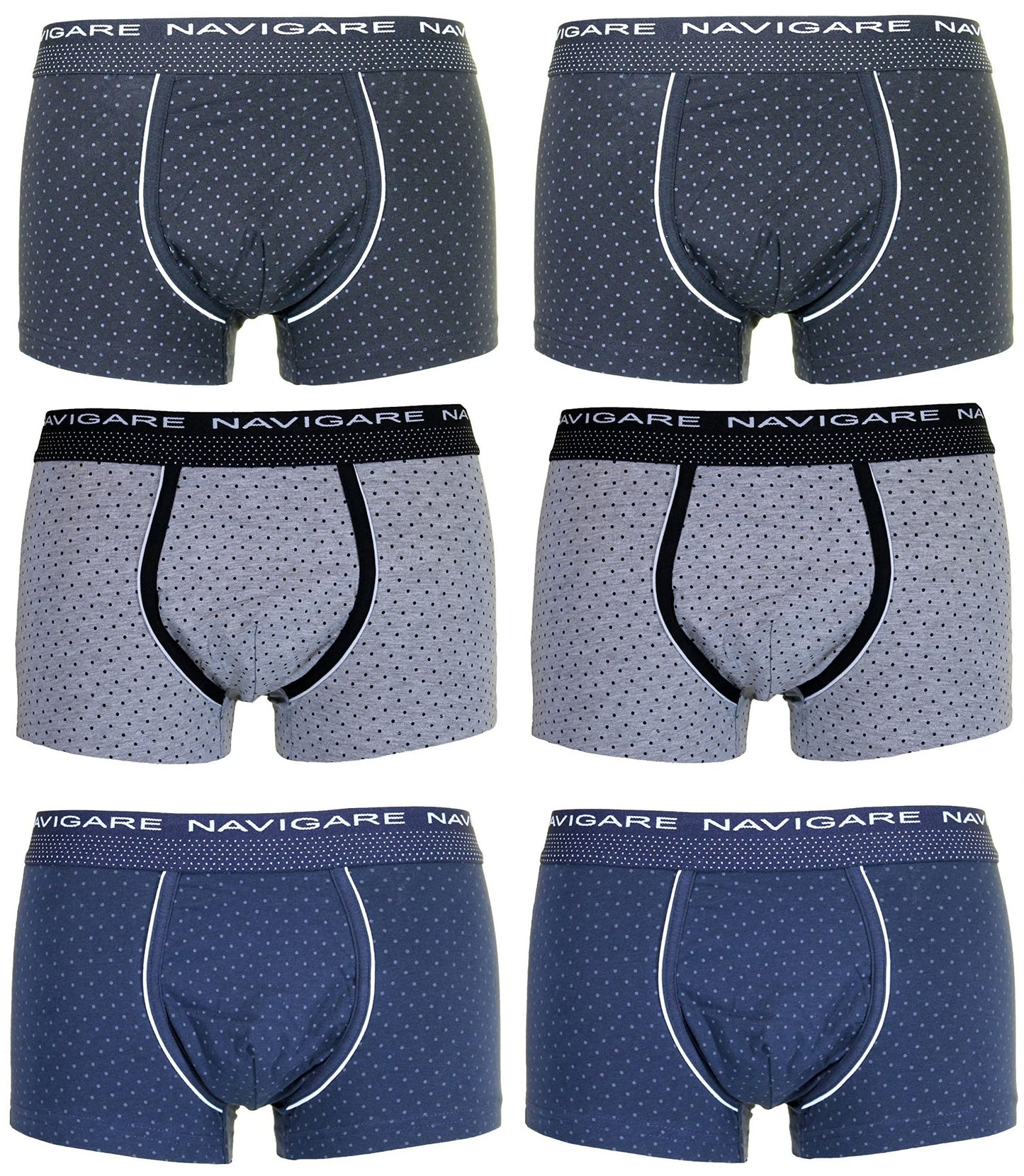 Navigare Boxer (Pacco da 6) Uomo