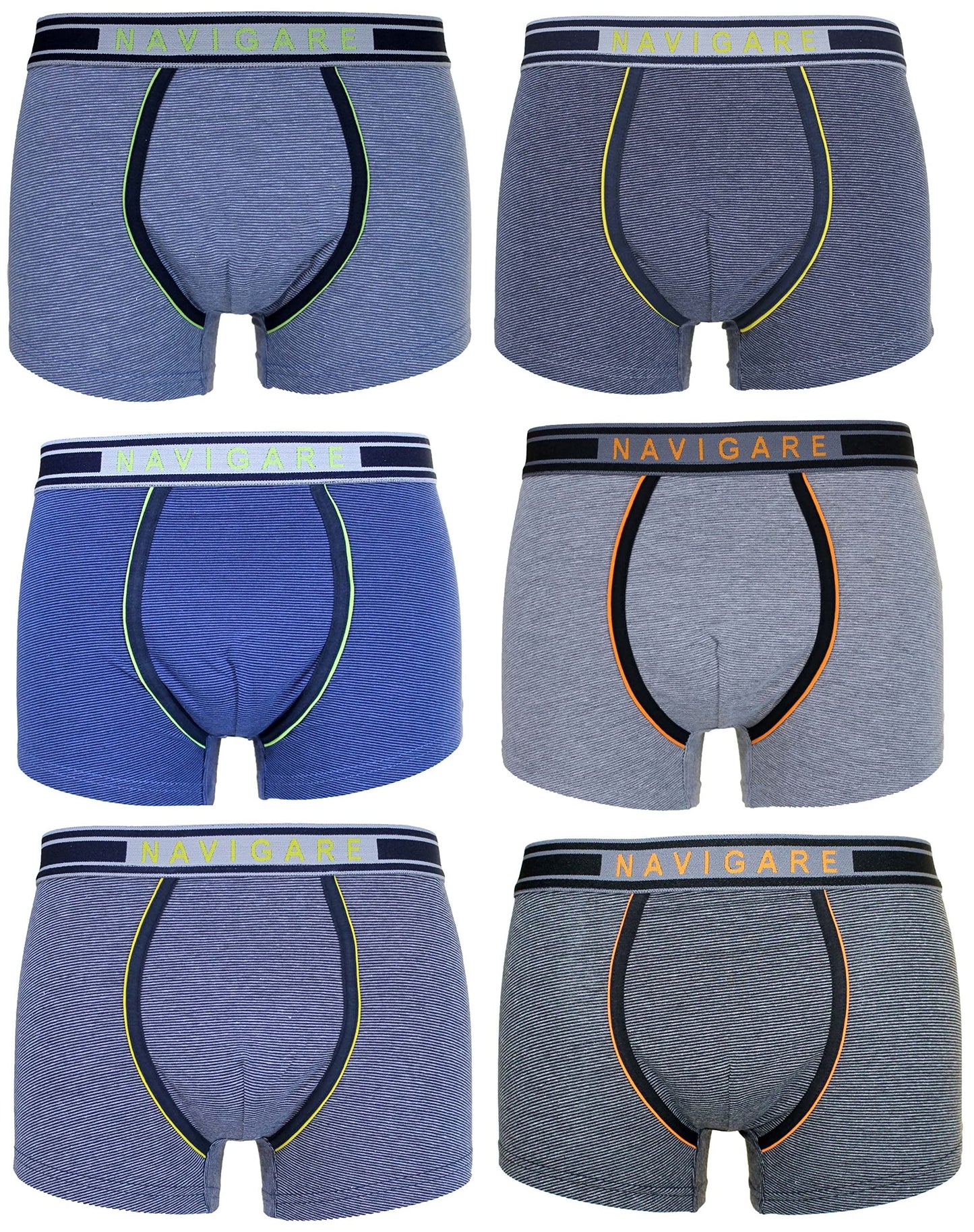 Navigare Boxer (Pacco da 6) Uomo