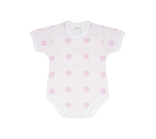 Confezione da 2 Body Americano Manica Corta Neonato NEONATA in Cotone 100% Disponibile in Tre Varianti Colore. Le Fantasie Sono Legate alla stagionalità