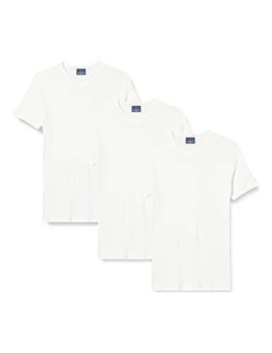 Navigare 112 Maglietta intima, Bianco, XX-Large (Taglia produttore:7), Pacco da 3, Uomo