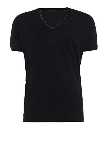 Uomo 4 Maglie Mezza Manica Caldo Cotone Bianco Nero Girocollo Scollo V Art. OP-02/01/05/04 Speedy