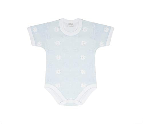 Confezione da 2 Body Americano Manica Corta Neonato NEONATA in Cotone 100% Disponibile in Tre Varianti Colore. Le Fantasie Sono Legate alla stagionalità