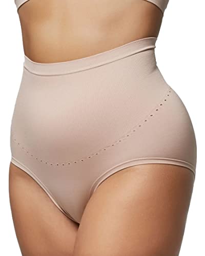 POMPEA guaina donna slip vita alta comfort size in microfibra art. 89624250 (XXXL, skin)