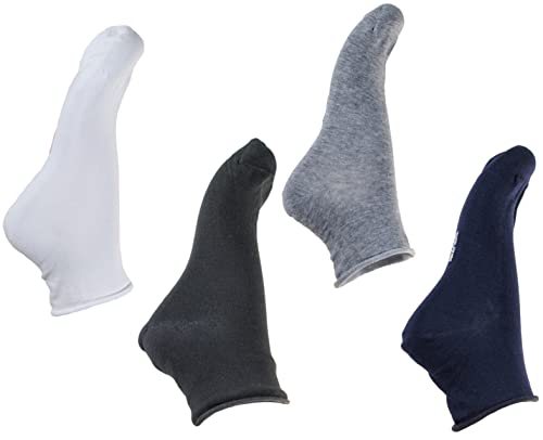 Enrico Coveri 6 Paia calze corte Donna fresco cotone mercerizzato Mango nW2c