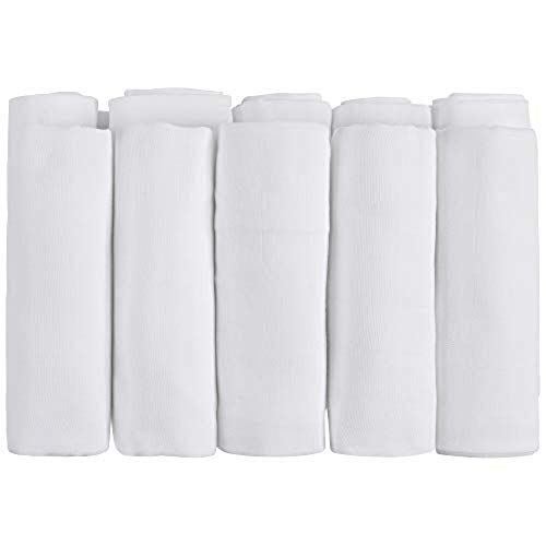 Melanie 6 pannetti Bianchi 21 Il Panno Garza ipoallergenico 70x70 cm By - Home Shopping Italia 