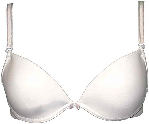 Reggiseno Aris Patrizia Ferretto Coppa Imbottita Tinta Unita Vari Colori GIOSAL-Bianco-3 - Home Shopping Italia 