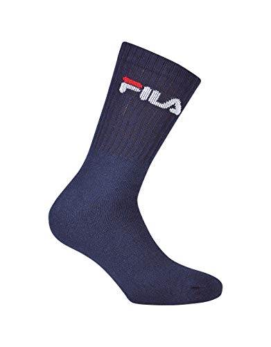 Fila F9505, Calze Unisex, Blu (Navy), 39/42
