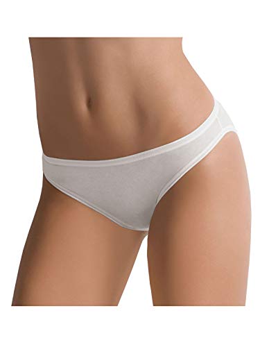 3 Slip vita bassa donna l'altra Cotonella 3165 cotone elasticizzato (5/XL, Bianco)