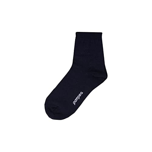 CALZIFICIO PEZZINI POMPEA 6 Paia Calzini Lunghi o Corti Bambino in Cotone con comodo polsino - Tinta Unita - Confezione scatolata Home Shopping Italia 
