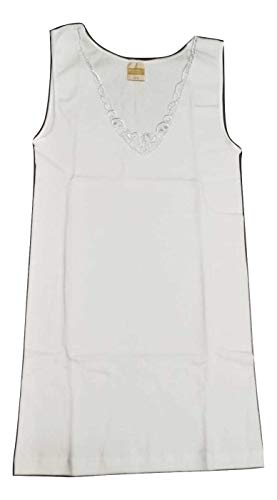 6 Canotte donna macramè Spalla Larga Stretta Art. 23/25 Speedy Line (5, Spalla Larga)