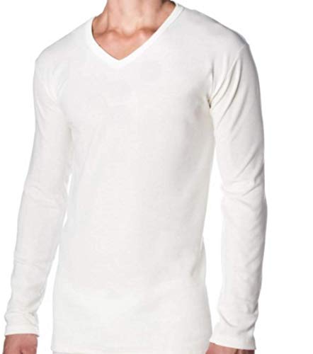 3 Maglie Manica Lunga uomo Felpata Girocollo Scollo V Art. OP-38 OP-31 Speedy