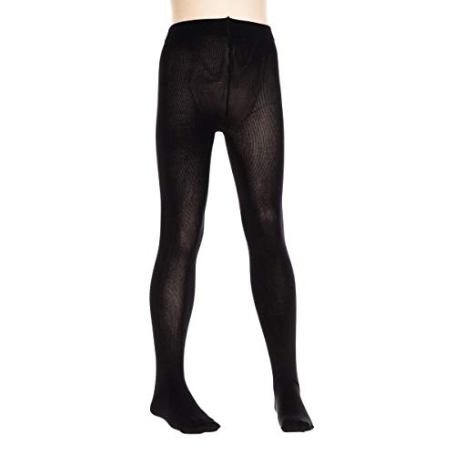 VIGNONI COLLANT BAMBINA IN CALDO COTONE COPRENTE DISPONIBILE DA2 A 14 ANNI (2, NERO)