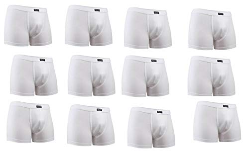Enrico Coveri Boxer Uomo Offerta 6 Pezzi con Elastico INFILATO EB1002 (Assortito 2BLU 2 Nero 2 Grigio, 7)