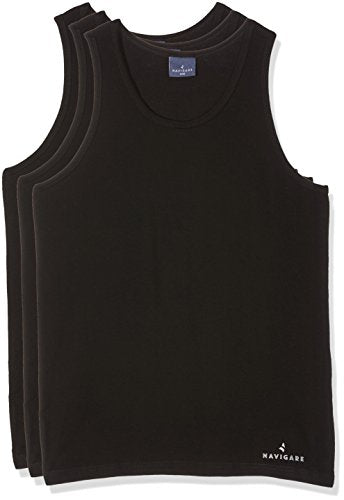 Navigare 572/s (Pacco Da 3), Canottiera Uomo, Nero, L confezione da 3 - Home Shopping Italia 