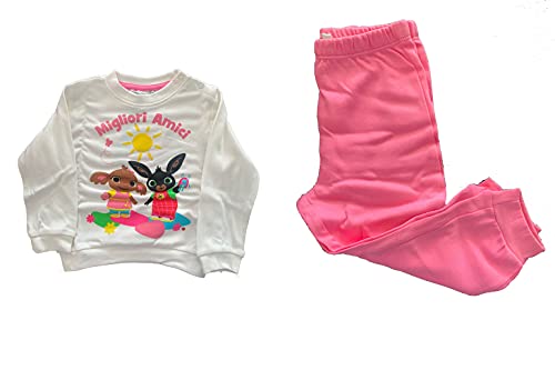 Sabor Pigiama in Cotone Interlock Lungo Due Pezzi da neonata - Coniglietto Bunny - Home Shopping Italia 