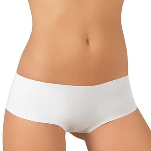 JADEA 3 Pezzi Slip Culotte Donna 8003 Taglio Laser in Cotone Elasticizzato