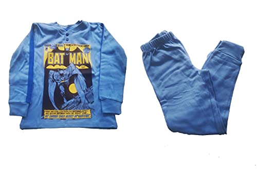 Pigiama Bambino Invernale Lungo a Due Pezzi - Batman - Home Shopping Italia 