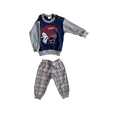 Pigiama da Neonato Spalla Aperta Lungo a Due Pezzi Varie Taglie e Modelli - Primero - Home Shopping Italia 