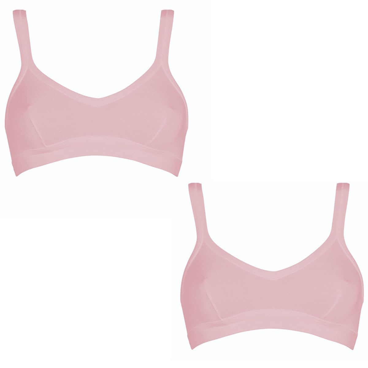 Cotonella, Brassiere in Morbido Cotone Bielastico - Comoda Brassiere dai Bordi Extracomfort - Art. GD065 - Home Shopping Italia 