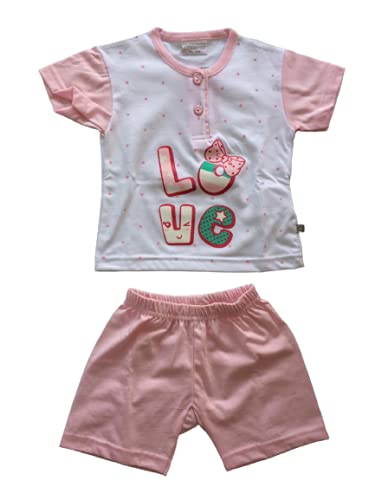 Pigiama neonata Corto Due Pezzi in Cotone Jersey Estivo - Primero - Home Shopping Italia 