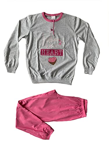 Generic Pigiama lungo in cotone due pezzi da ragazzo ragazza vari modelli taglie e colori - Sogno Sondesto - Home Shopping Italia 