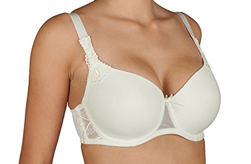 Selene Reggiseno Donna Imbottito con Coppa Morbida e Ferretto Coppa Art. Alicia (6, Marfil)