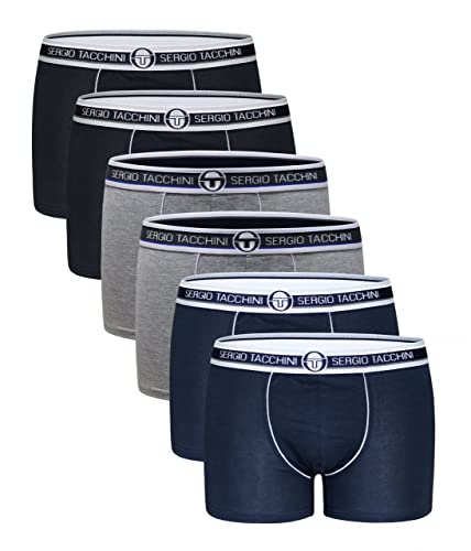 AZZETA Boxer Elasticizzati Basic Confezione da 6 pz. Multicolore M - Home Shopping Italia 