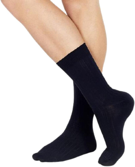 CALZIFICIO PEZZINI Confezione da 6 paia di calzini corti comfort sanitario uomo Art. UCZ-751C caldo cotone