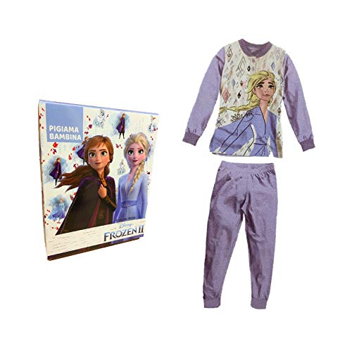 Pigiama Bambino Invernale, Pigiama Bambina Invernale, Pigiama Caldo Cotone, Disney, Marvel (6211 Lilla, 4 Anni) - Home Shopping Italia 