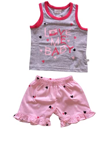 Pigiama neonata Corto Due Pezzi in Cotone Jersey Estivo - Primero - Home Shopping Italia 