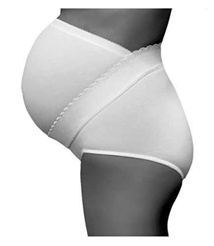 Premamy guaina maternità gestante con sostegno per gravidanza (5°(large), Bianco) - Home Shopping Italia 