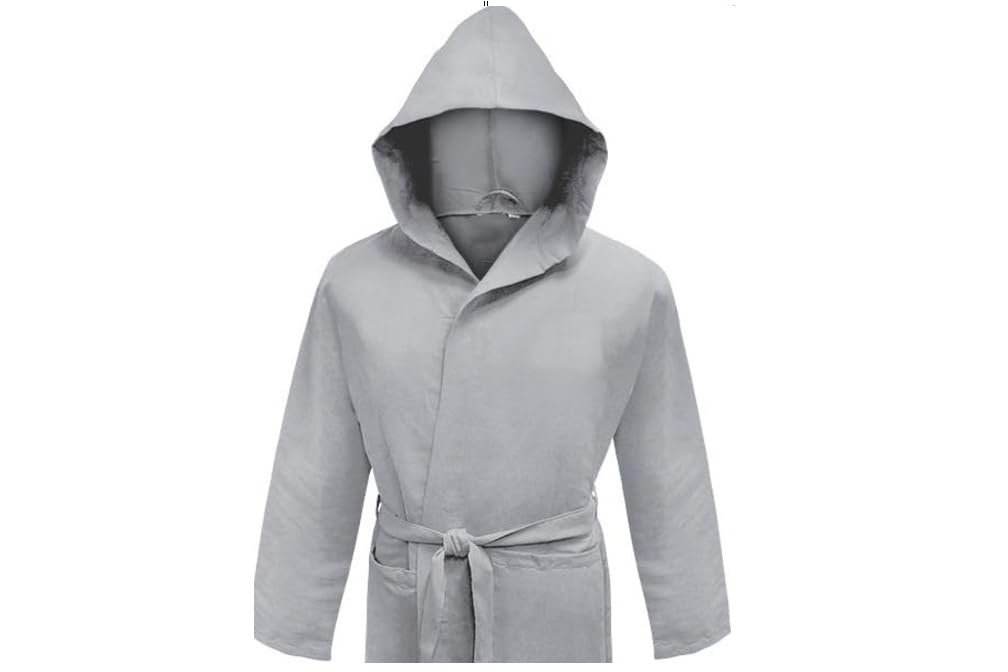 HOME SHOPPING ITALIA Accappatoio in Microfibra UNISEX UOMO e DONNA