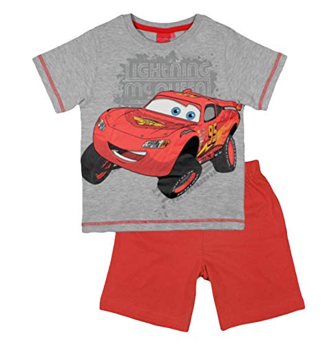 Disney Cars Saetta McQueen - Set pigiama per bambini Grey 7 Anni