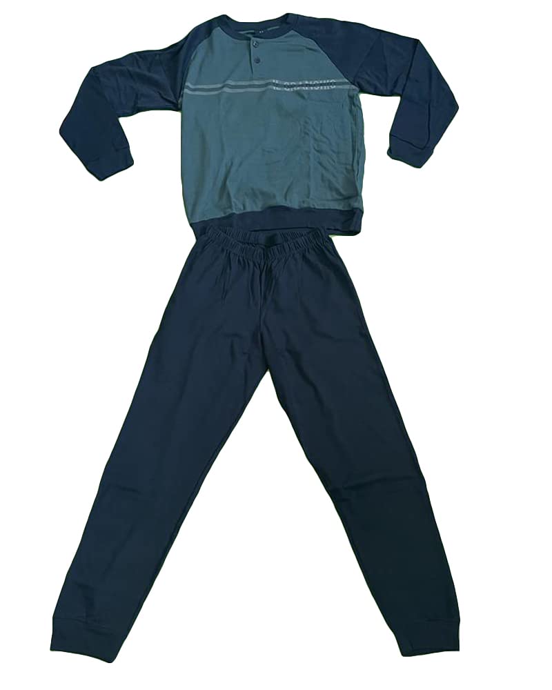 Pigiama Uomo Due Pezzi Manica Lungo Invernale - Il Granchio - Home Shopping Italia 