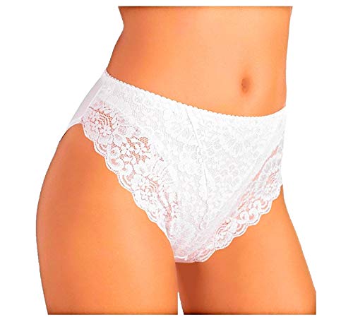 JADEA 6 Pezzi Slip Donna con Pizzo Art. 791