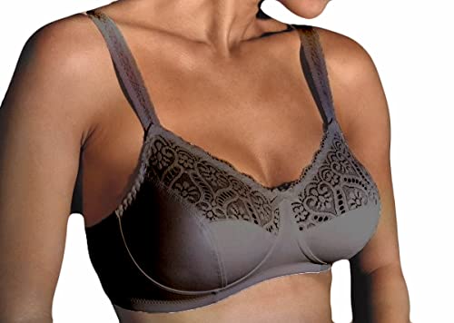 GIOS Reggiseno Raffinato con Pizzo Art. 973 (TG. 9 CIRCONF. SOTTOSENO103/107, Nero) - Home Shopping Italia 