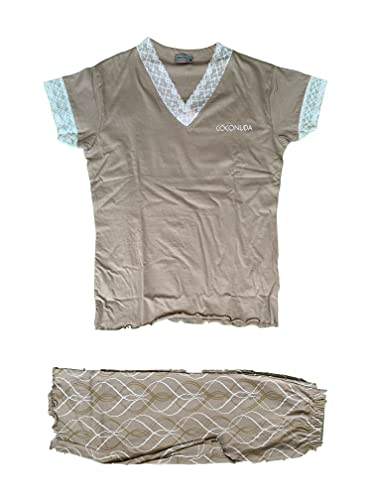 Generic Pigiama Donna Due Pezzi Corto Vari Colori e Taglie Art. 6302 - 6304 - Coconuda