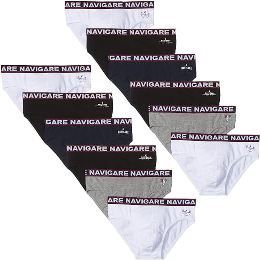 Navigare Slip (Pacco da 6) Uomo