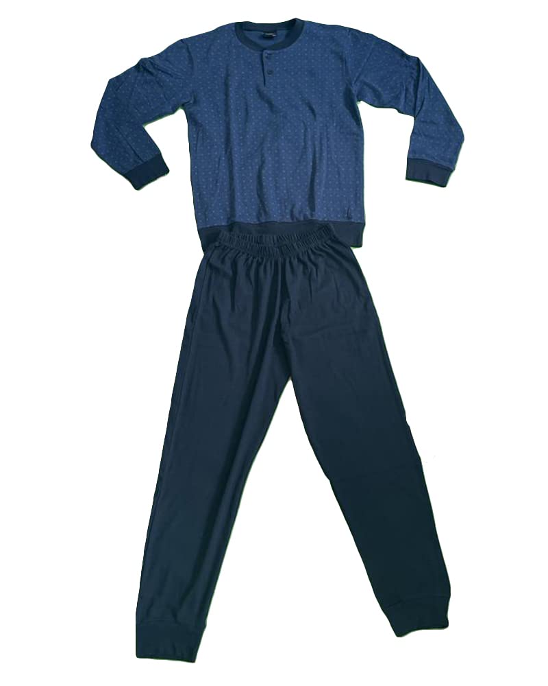 Pigiama Uomo Due Pezzi Manica Lungo Invernale - Il Granchio - Home Shopping Italia 