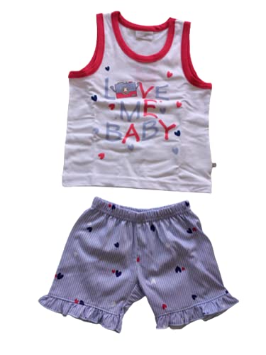 Pigiama neonata Corto Due Pezzi in Cotone Jersey Estivo - Primero - Home Shopping Italia 