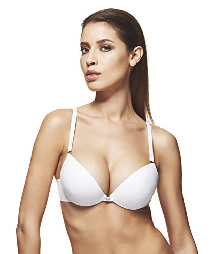 Papillon S2729 Miracle Reggiseno Push-UP Coppa Gel, Aumenta Il Tuo Seno di Una Taglia Senza RINUNCIARE al Comfort (Nero, 2) - Home Shopping Italia 