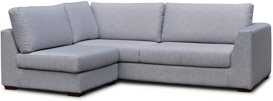 BIANCALUNA Copristruttura Copridivano angolare Suit Genius Max 440 cm R456 Tortora