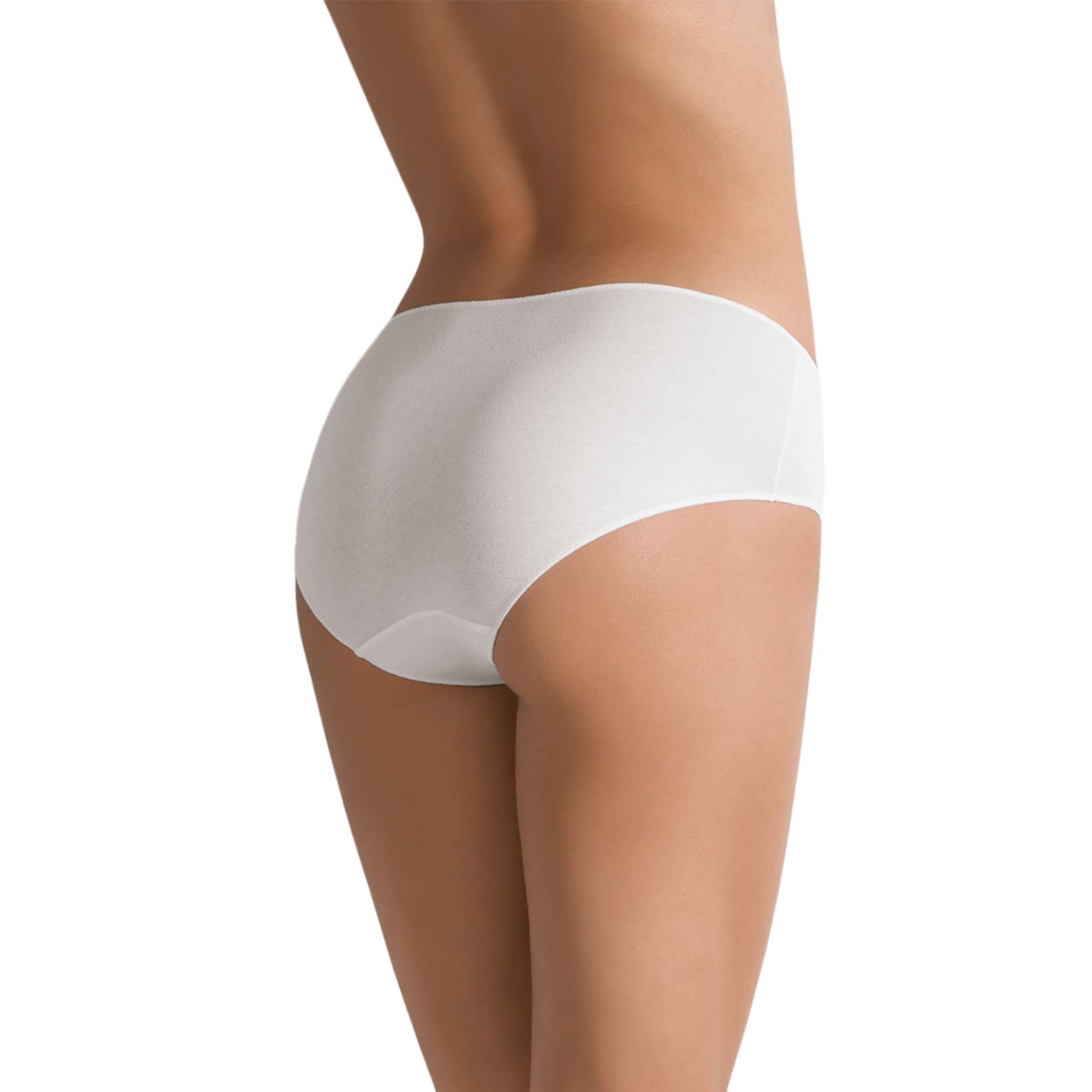 Cotonella, Midi Donna in Morbido Cotone bielastico e Finiture Invisibili - Confezione da 3 Pezzi - Art. 3488K3 - Home Shopping Italia 