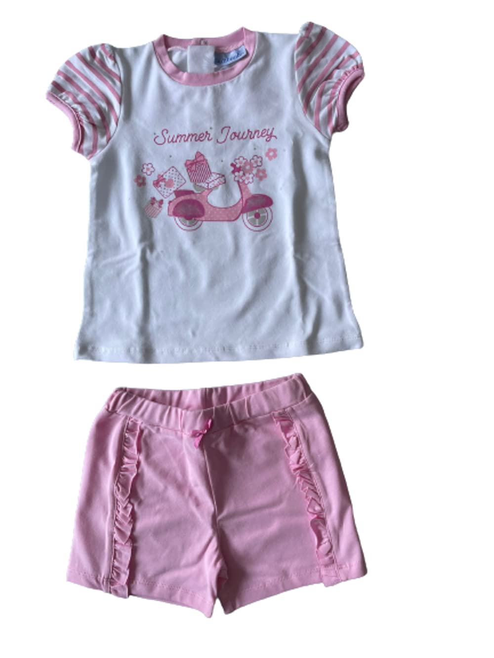 Bidibimbo Completo Corto neonata Cotone Maniche Corta e Senza Maniche - Home Shopping Italia 