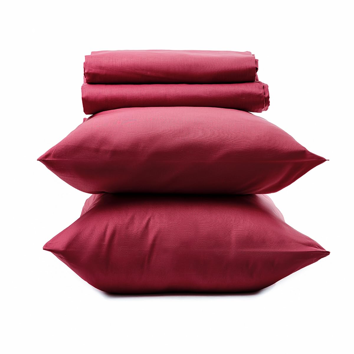 Intrecci Home Completo Lenzuola Matrimoniale, Set Lenzuola in Puro Cotone, Lenzuolo sopra 260x300cm + Lenzuolo sotto 180x200+30cm + 2 federe 52x82cm, Made in Italy, Elegante, Confortevole, Tinta Unita Home Shopping Italia 