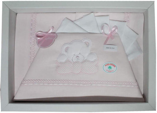 COMPLETO COMPOSè LETTINO ROSA I BATUFFOLINI ROSA DISEGNI ASSORTITI - Home Shopping Italia 