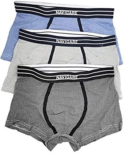 Boxer da uomo elastico interno modello a scelta vari colori e taglie disponibile ad 1-3-6-9 pezzi (5/L, Fantasia, 1)