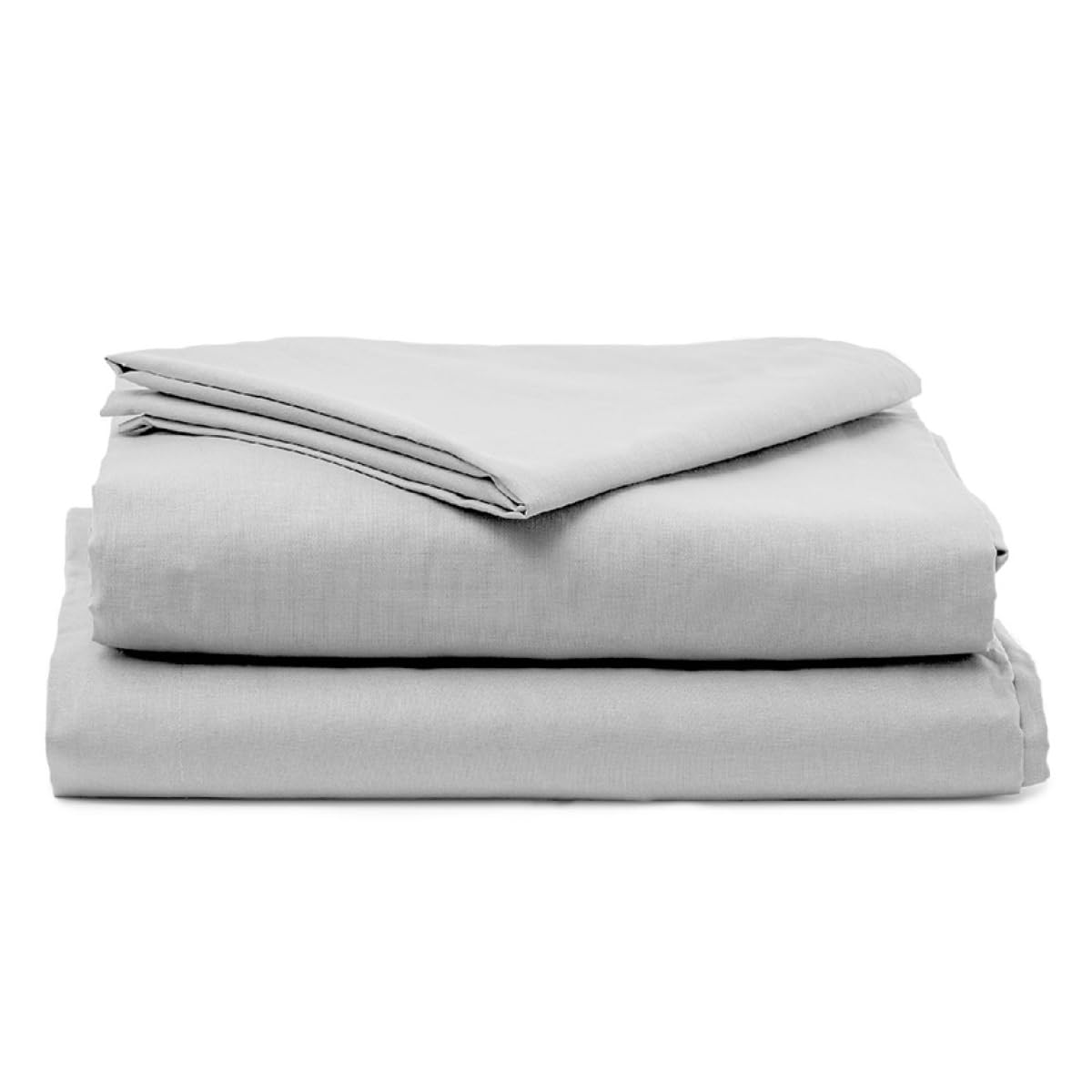 Intrecci Home Completo Lenzuola Matrimoniale, Set Lenzuola in Puro Cotone, Lenzuolo sopra 260x300cm + Lenzuolo sotto 180x200+30cm + 2 federe 52x82cm, Made in Italy, Elegante, Confortevole, Tinta Unita - Home Shopping Italia 